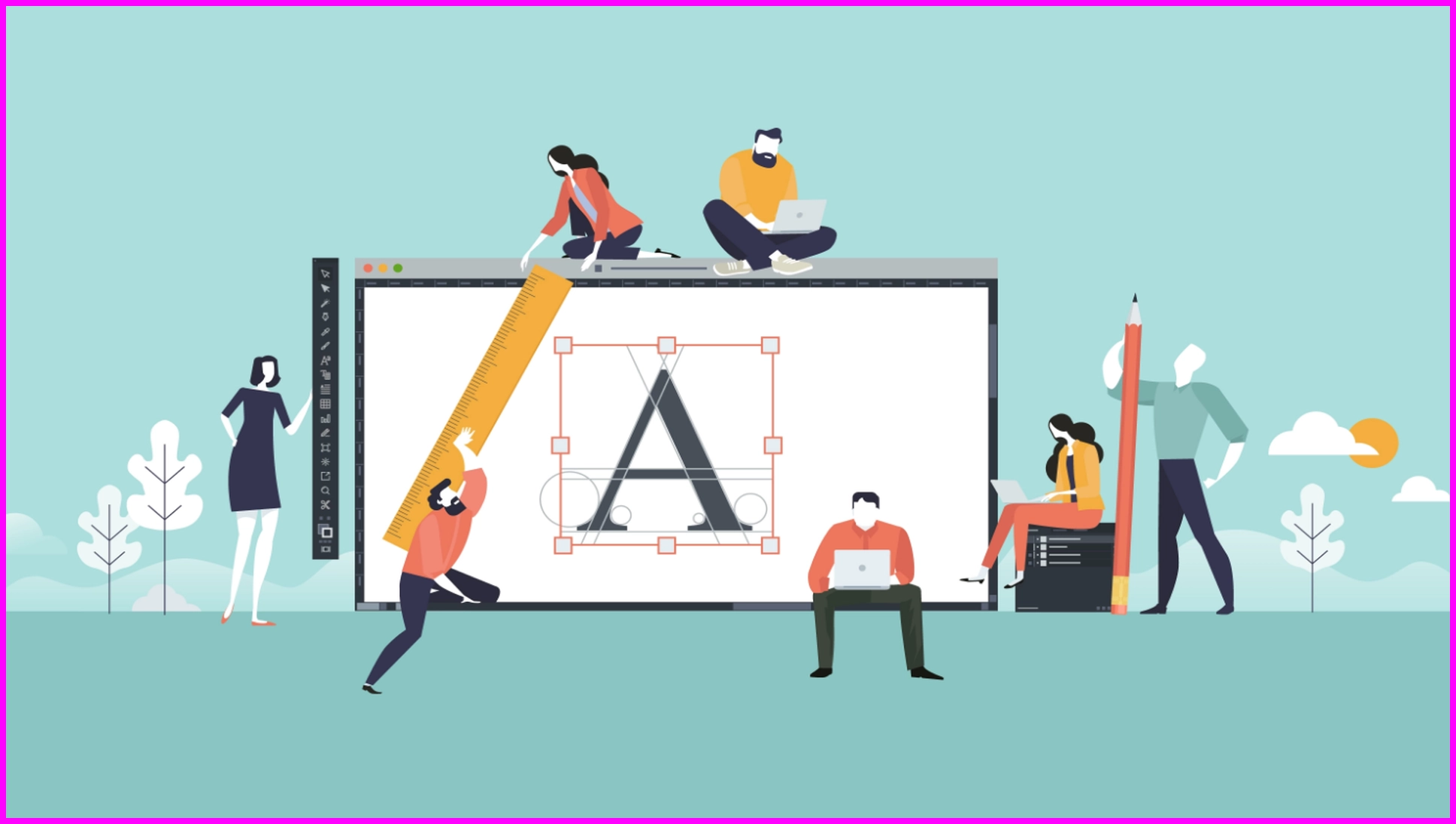 تصميم هوية بصرية متكاملة