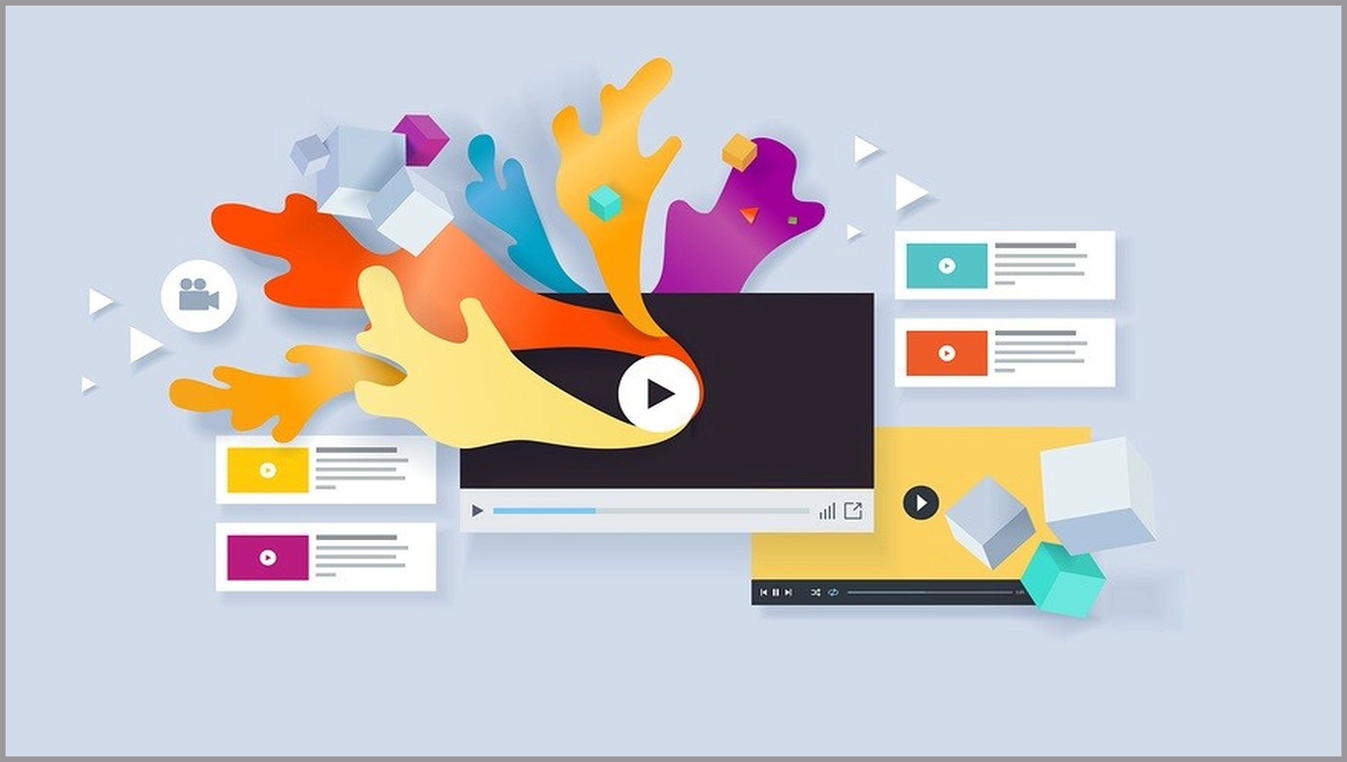 تصميم فيديو إعلاني