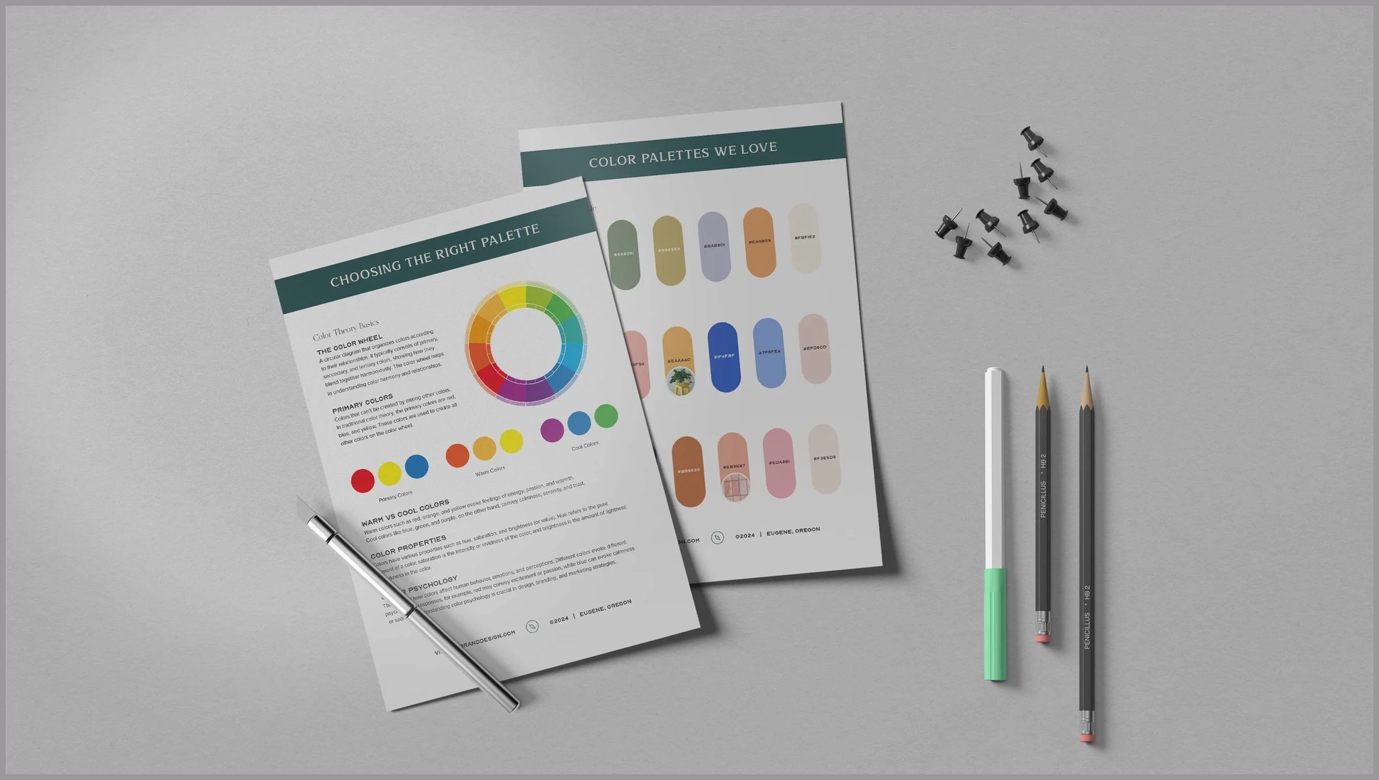 دليل ألوان العلامة التجارية